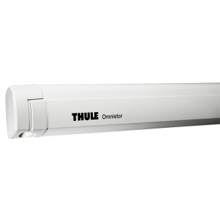 Thule Omnistor 5200 bílá, 260 cm, plachta Saphir modrá