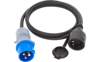 Adaptér CEE / Schuko zásuvka 1,5 m
