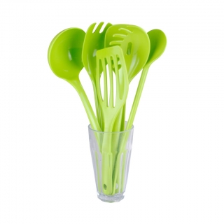 Sada kuchyňského náčiní, zelená