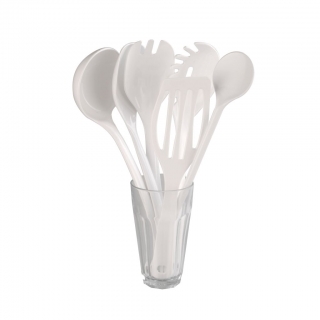 Sada kuchyňského náčiní, bílá