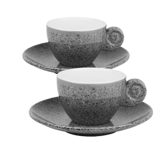 Šálek na espresso Classic Line Granite, 2 ks