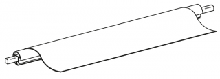 Plachta markýzy Thule Omnistor 5102, délka 260 cm, barva šedá Mystic Grey