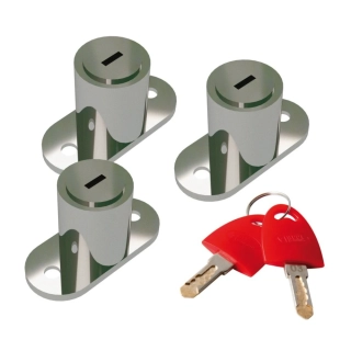 Náhradní zámek pro Fiamma Safe Door, 3 ks