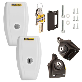 Sada zámků HEOSafe VAN Security pro Fiat Ducato X290 S8 od 09/2021, bílá