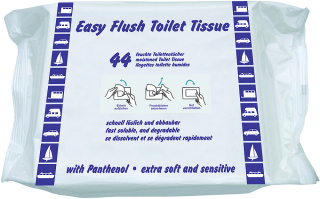 Vlhčené toaletní ubrousky Yachticon Easy Flush 44 ks