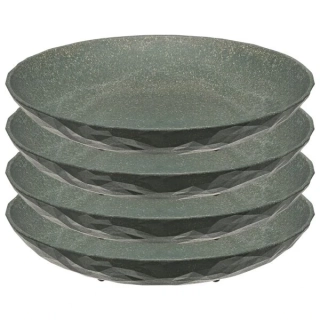 Sada hlubokých talířů koziol Club, 4 ks šedá