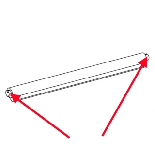 Navíjecí hřídel plachty Thule Omnistor 4200/4900/5200 300 cm