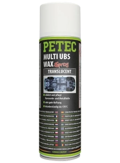 Vosk na ochranu podvozku PETEC, transparentní 500 ml