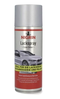 Lak ve spreji Nigrin 400 ml, stříbrná