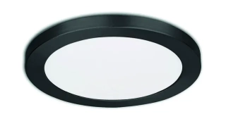 Stropní LED světlo SCL Slim Flex 12 W, černá