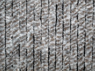 Dveřní závěs ARISOL 56 x 205 cm bílá-stříbrná-hnědá