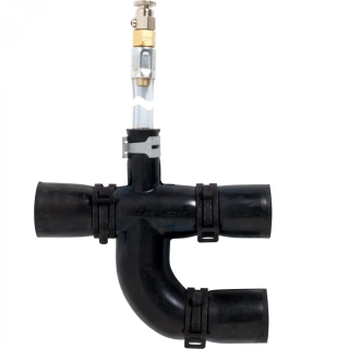 Gumová Y-spojka Alde 22 mm s prodlouženým odvzdušněním 600 mm