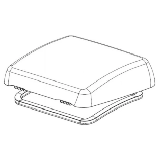 Náhradní sklo Dometic Micro Heki 280 x 280