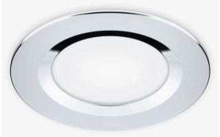 Vestavné LED světlo, barva lesklý nerez
