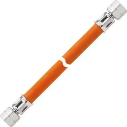 Středotlaká hadice G 3/8 LH-ÜM x G 3/8 LH-ÜM x 450 mm