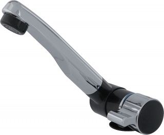 Baterie London, chrom/černá