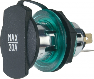 Zásuvka 12 V / 20 A
