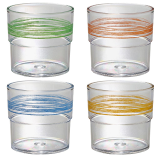 Sada sklenic 230 ml, 4 ks