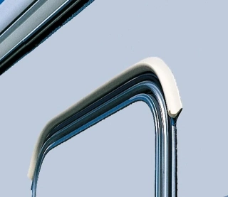 Okapová lišta Fiamma Drip Stop bílá, 75 cm
