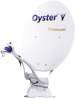 Satelitní systém Oyster 5 85 Premium + Oyster TV, 19" Smart TV, Single LNB