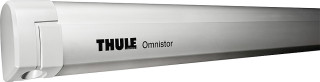 Thule Omnistor 5200 stříbrná, 300 cm, plachta Saphir modrá