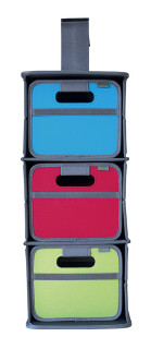 Závěsný organizér pro 3 skládací boxy Meori Mini